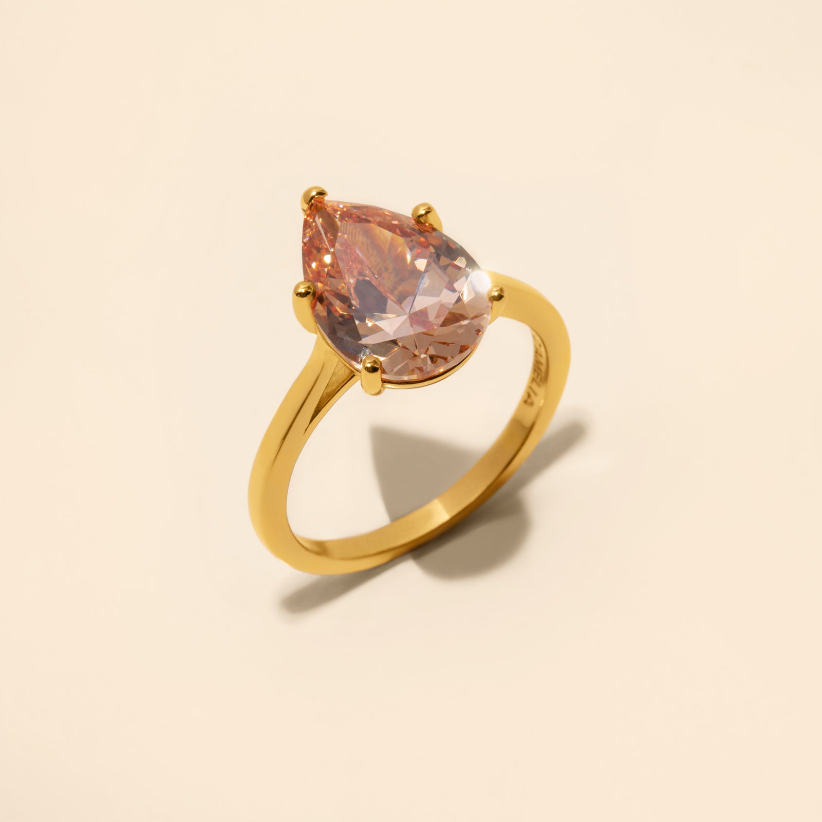 Aurora Tears Birthstone Ring – Aus 925 Sterling Silber, Verstellbar, Mit Geburtsstein, Für Frauen & Männer, Geschenkidee