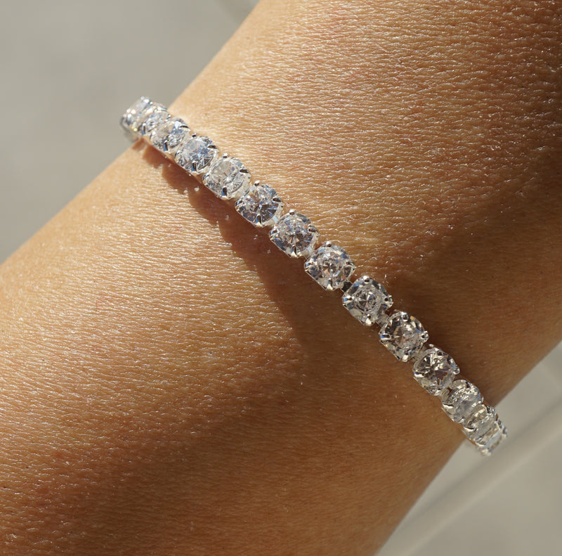 Dixie (4mm) Armband - 925 Sterling | Silber – CH GLOWLABS